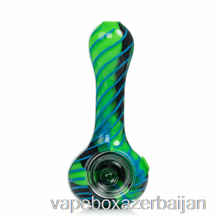 Vape Box Azerbaijan Eyce ORAFLEX Spiral Silicone Spoon Planet (Black / Blue / Green / Lime Green)